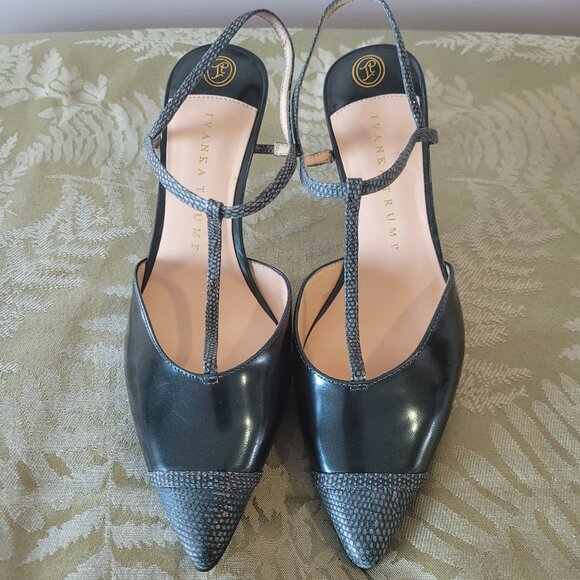 Ivanka Trump Sling Back Heels - Picture 1 of 8